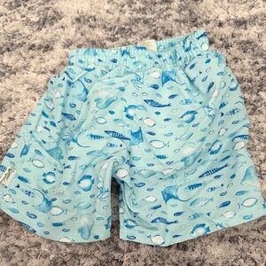 Ocean Adventure Kids Swim Shorts with Diaper